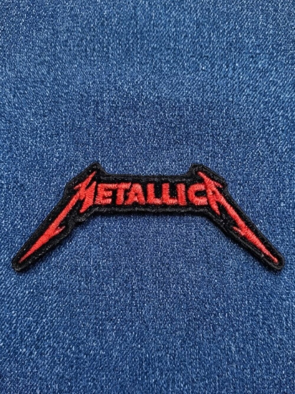 ✨4/$15✨ Metallica Red Band Logo Embroidered Patch